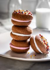 עוגיות סנדוויץ׳ נוטלה שוקולית ובאמצע מרשמלו-מתכון קל להכנה עם ילדים-מתכון וצילום-שני סנדרס