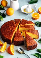 עוגת פולנטה תפוזים-שני סנדרס